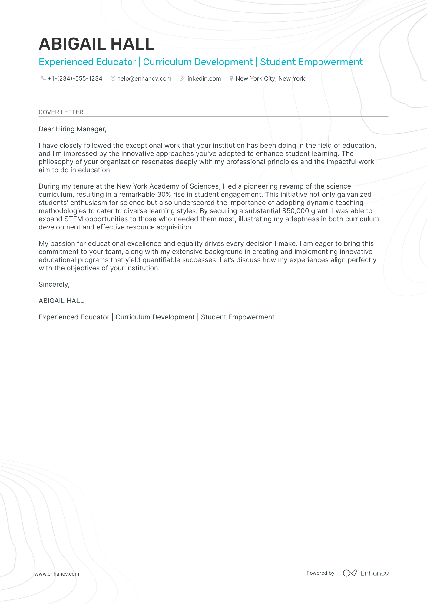 Music Teacher Resume Example