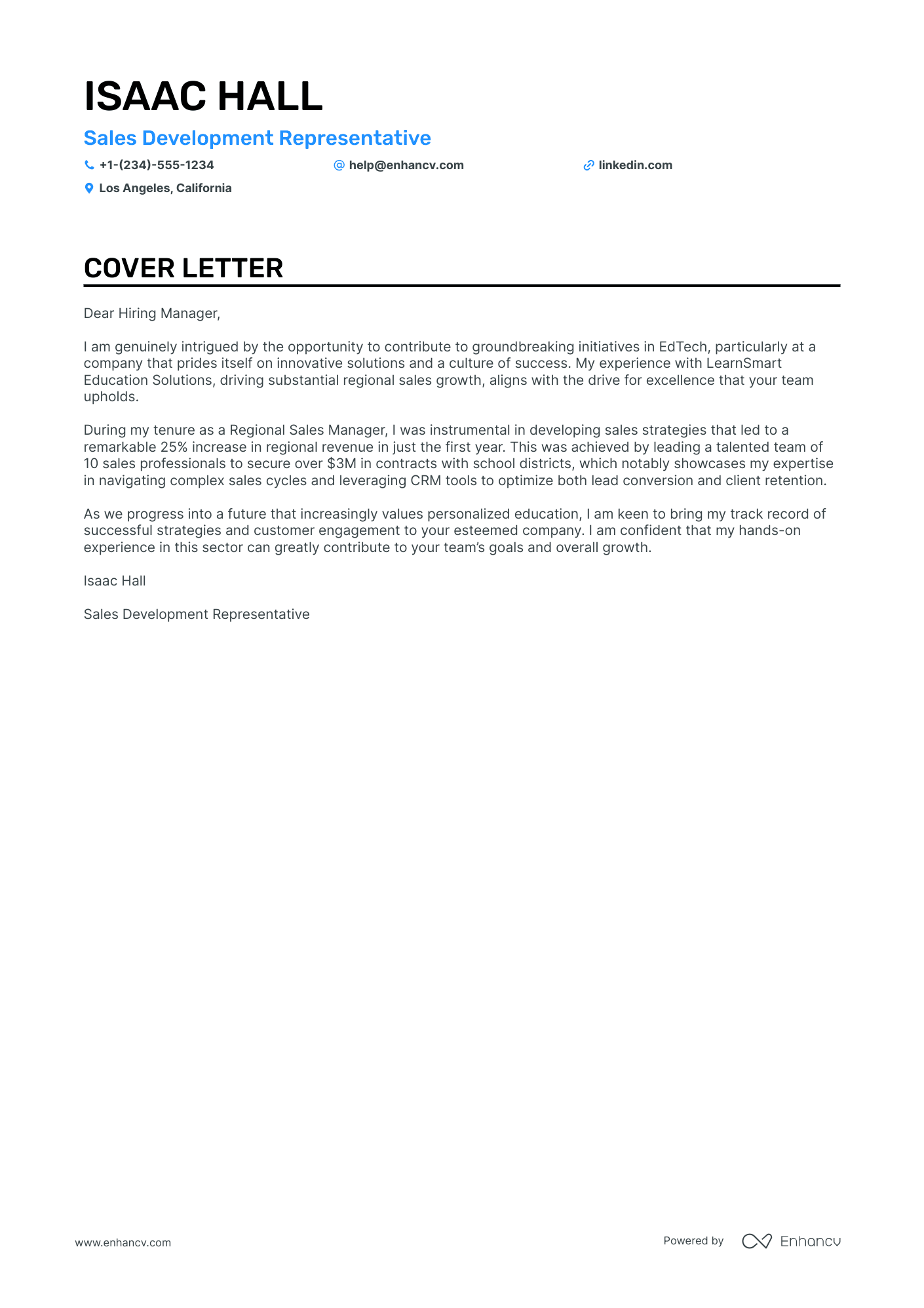 Transitioning Teacher Resume Example