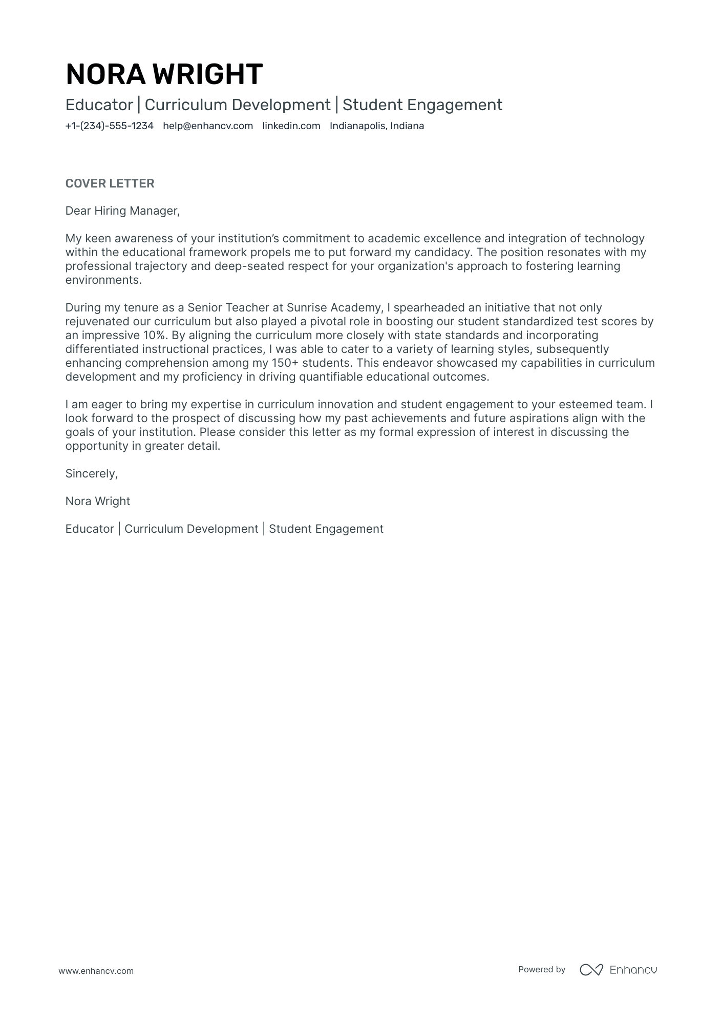 Bilingual Teacher Resume Example