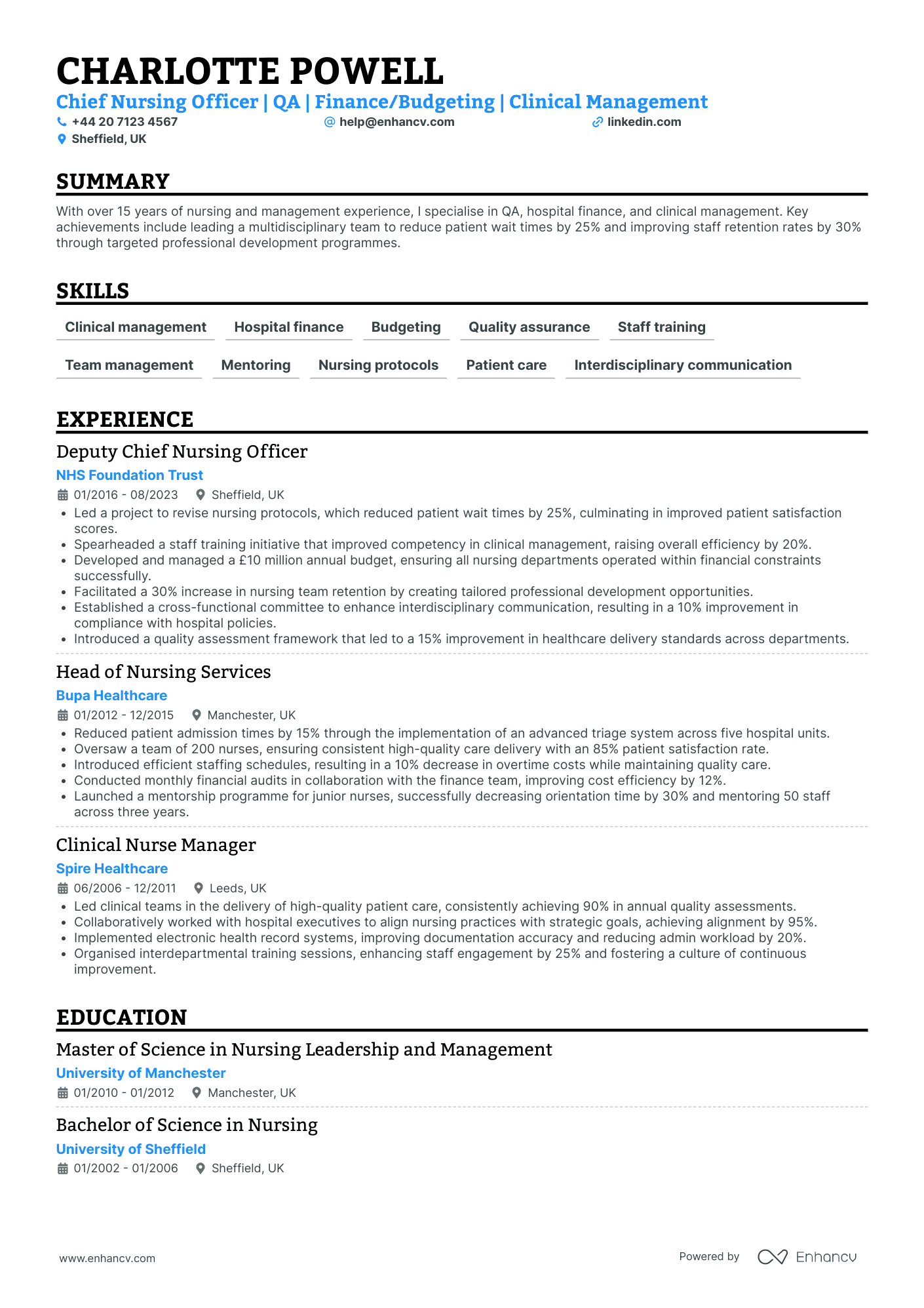 Chief Nursing Officer