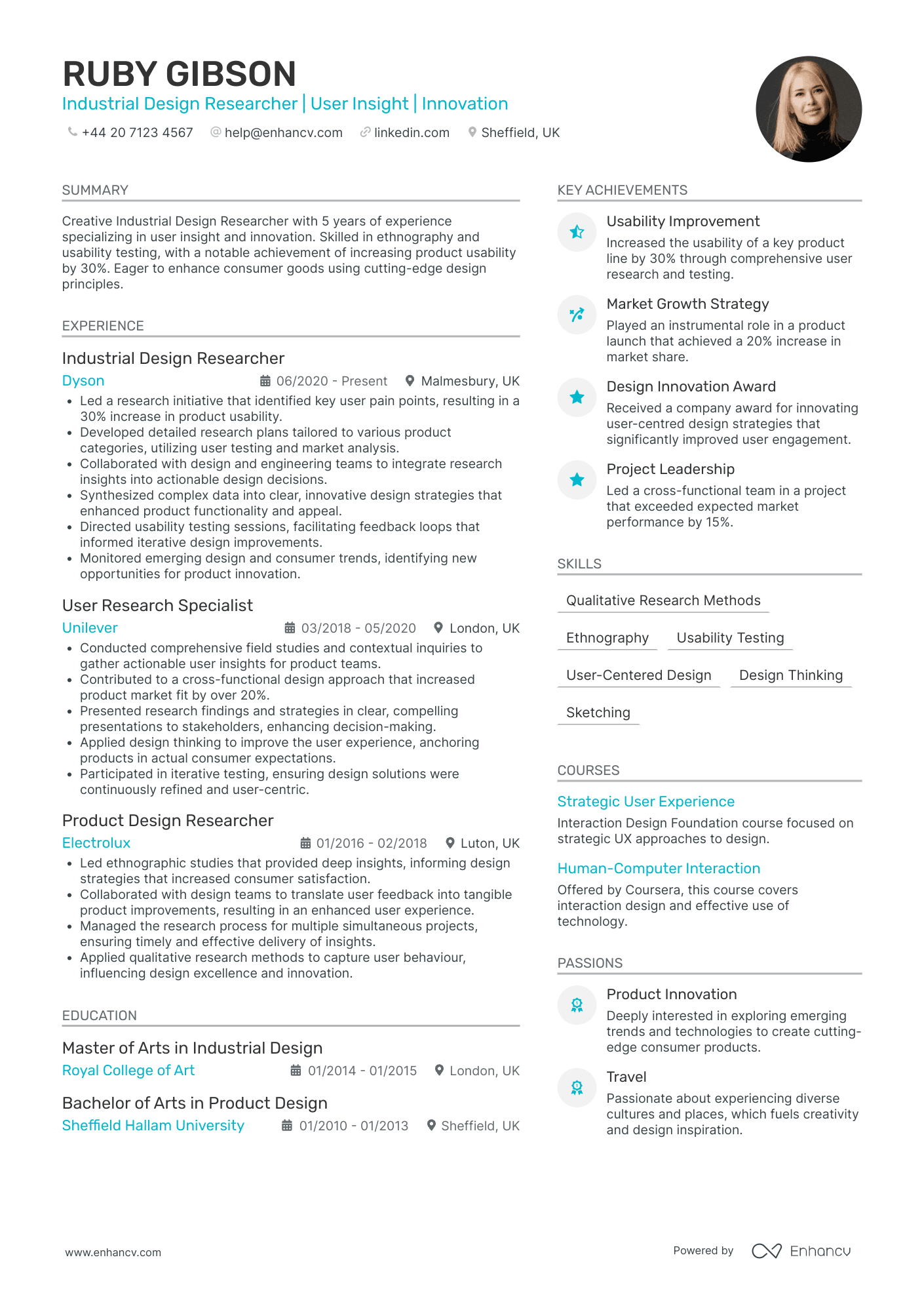 Industrial Design Researcher