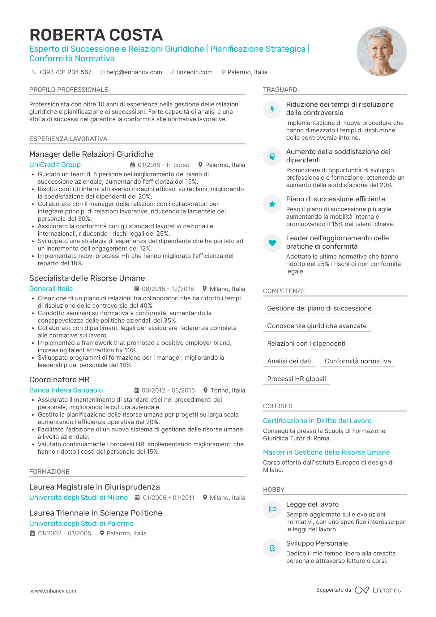 Curriculum di Responsabile delle operazioni IKEA
