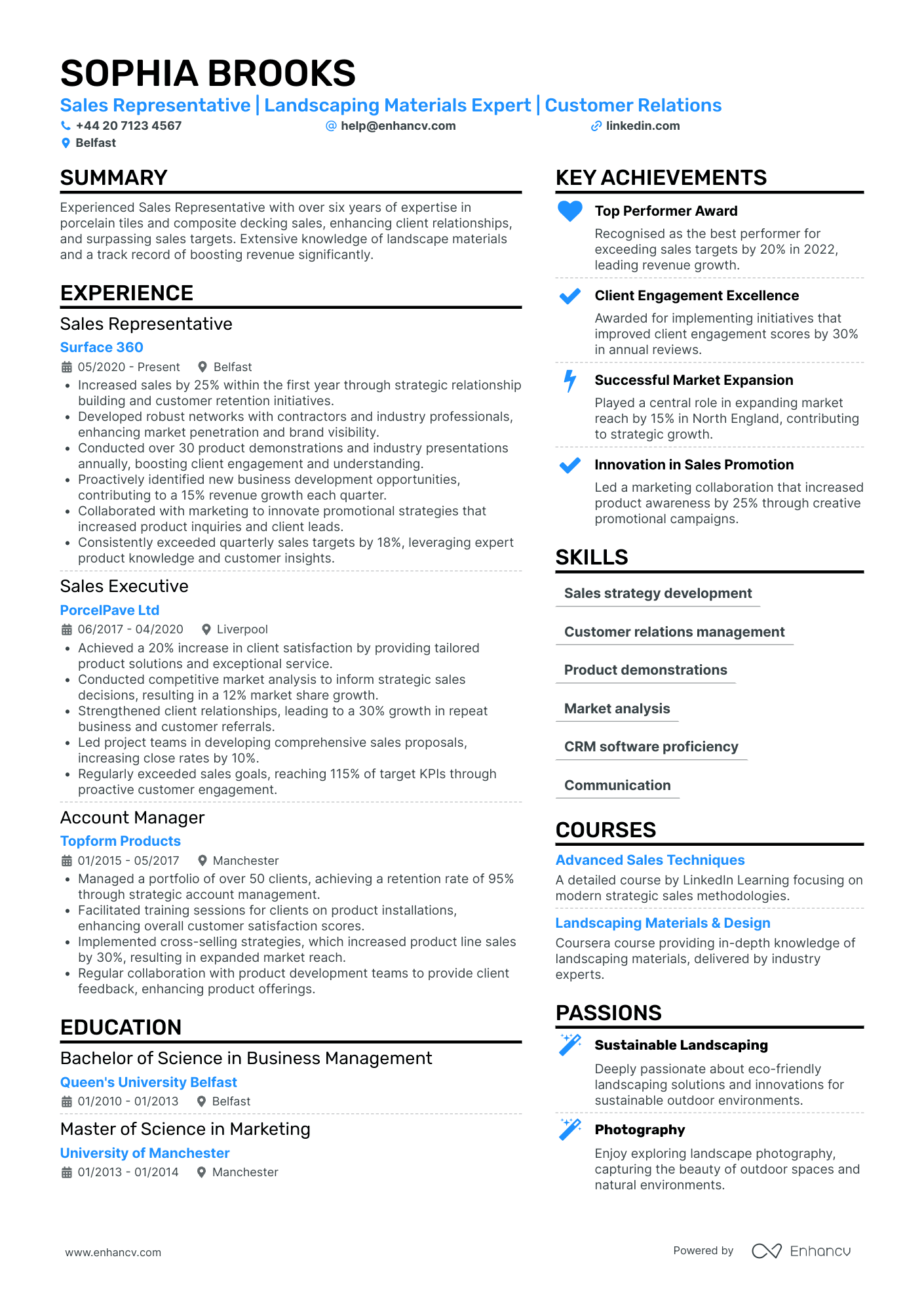 Landscaping Sales Representative