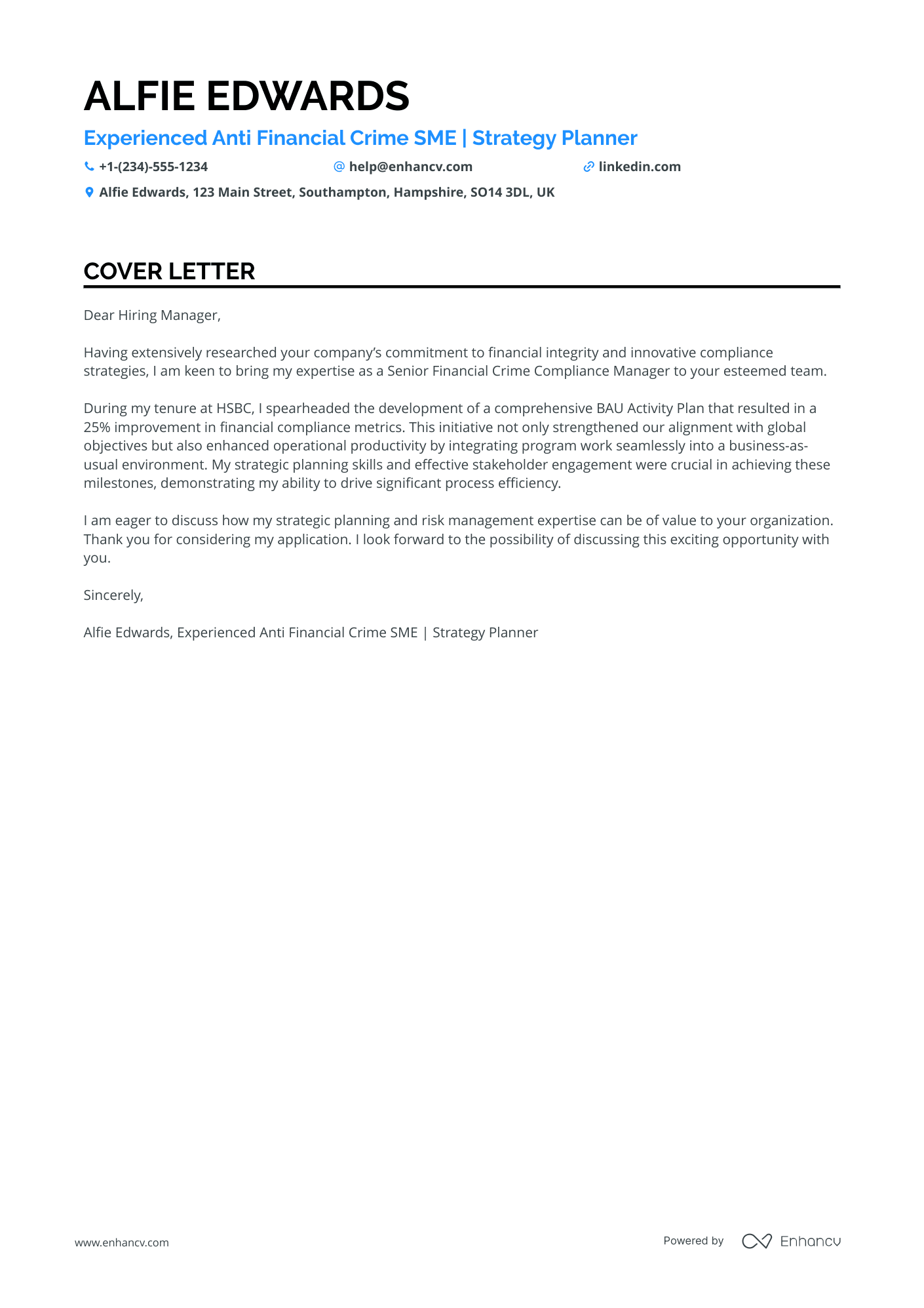 Financial Management Consultant