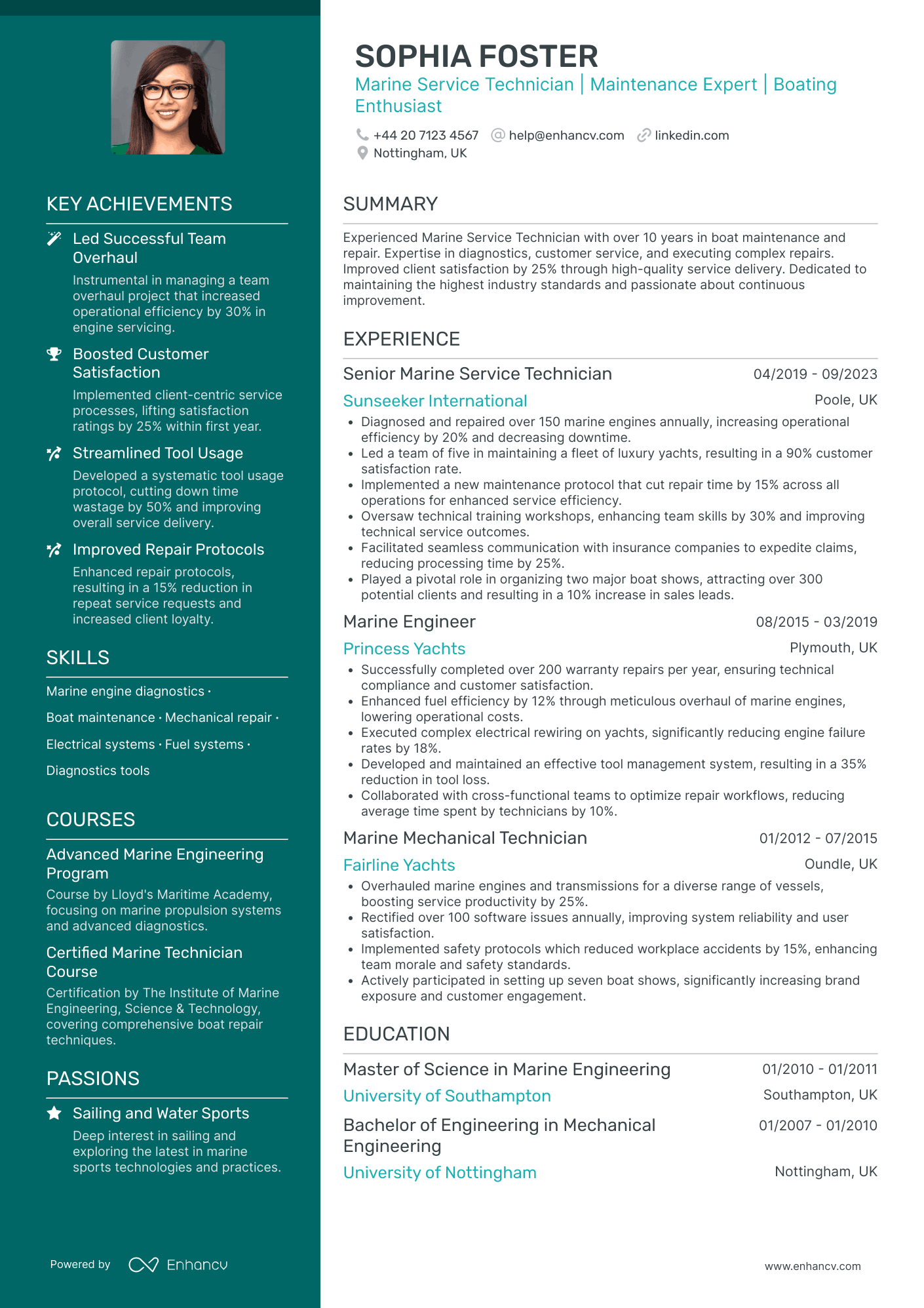 Marine Maintenance Technician
