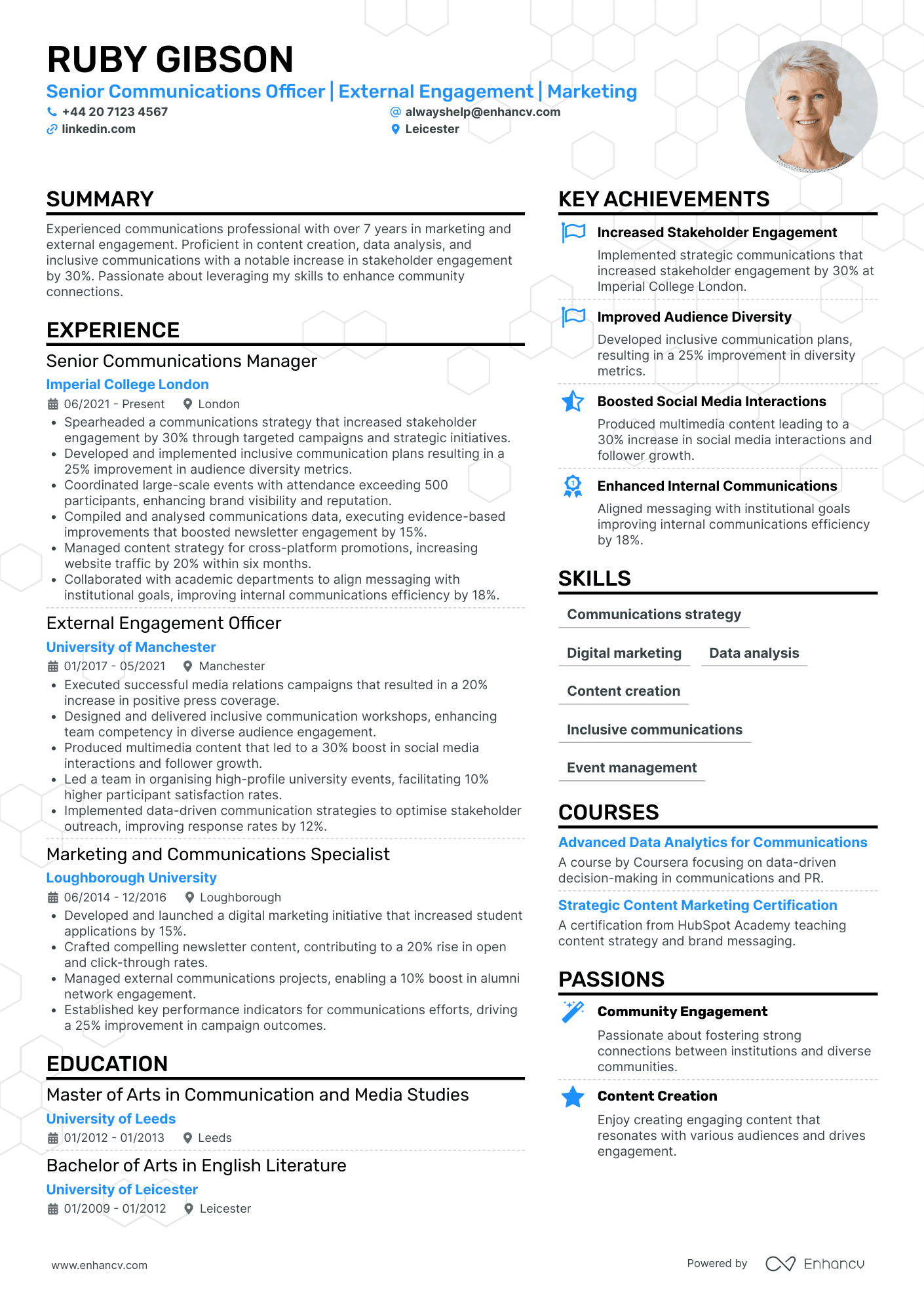 Senior Communications Officer