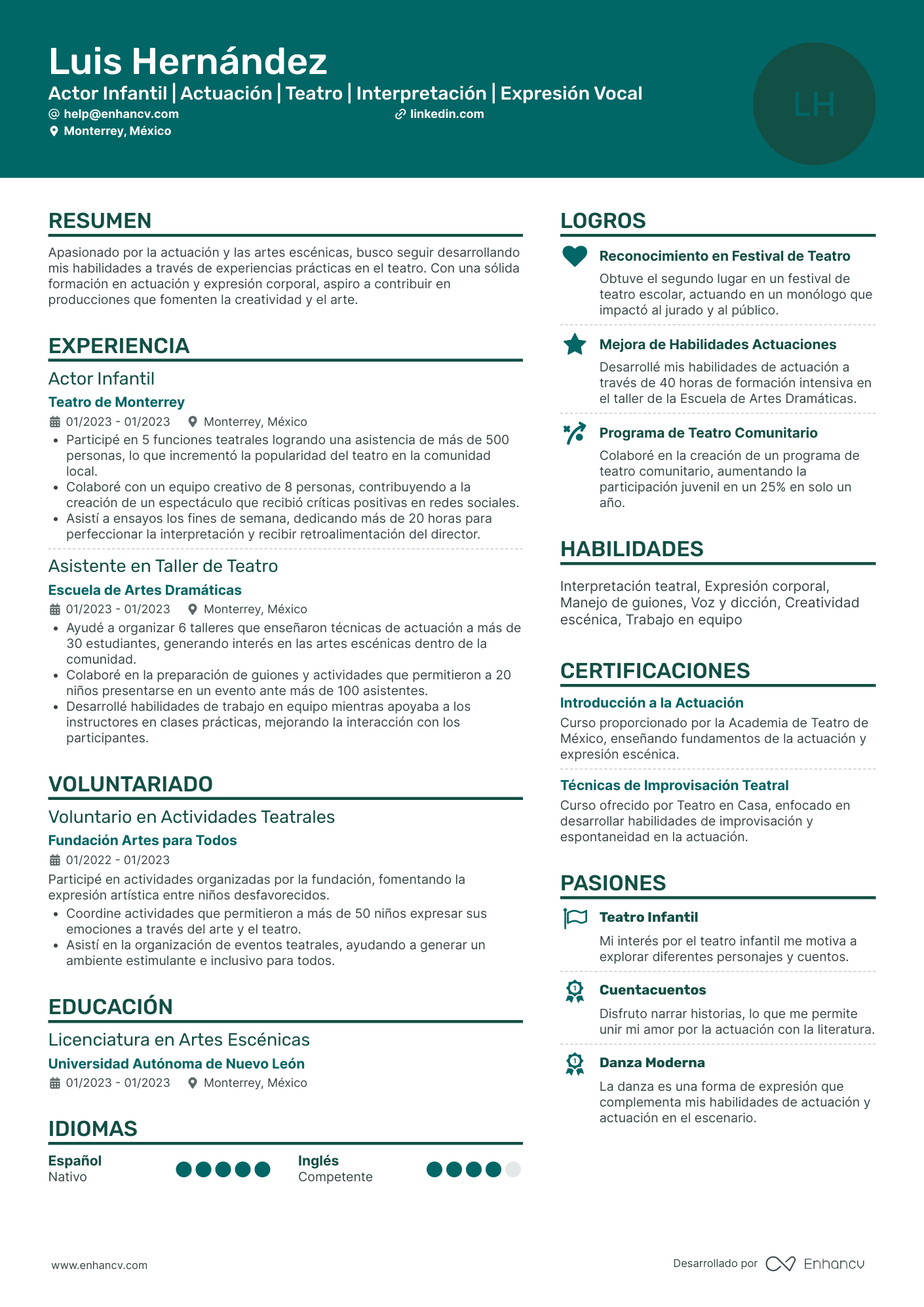 Estudiante de secundaria