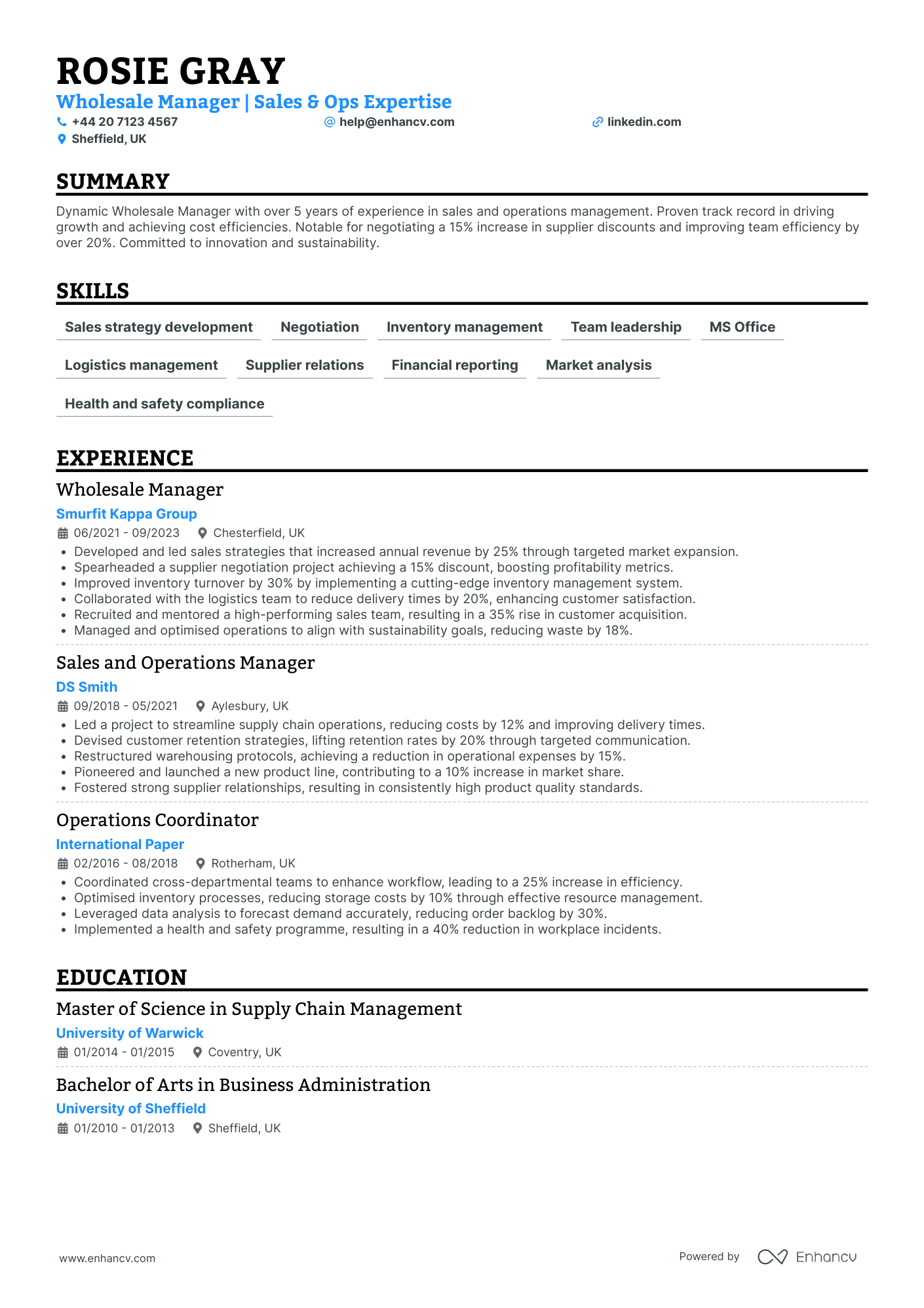 Warehouse Worker in Beverage Industry