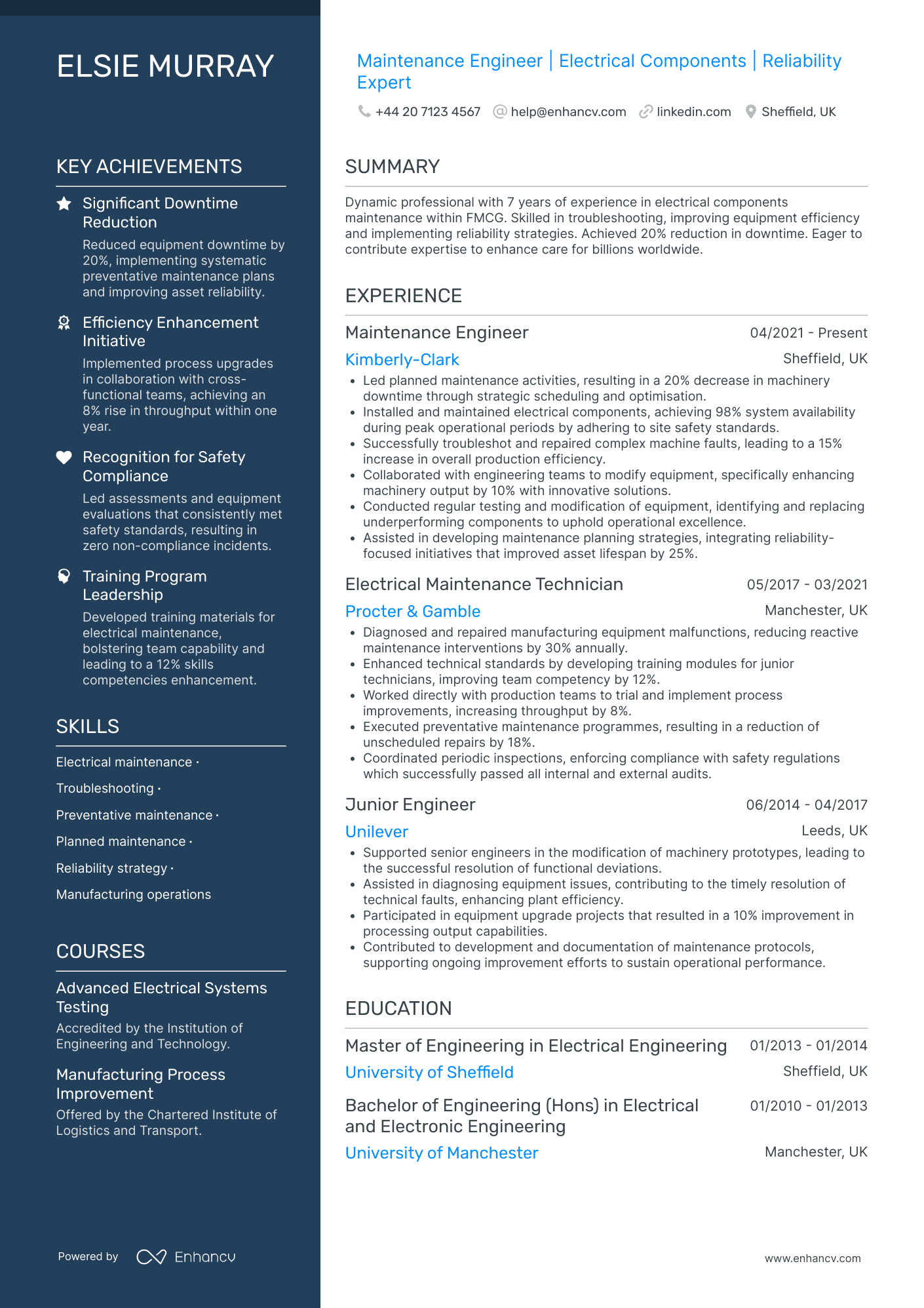 Electrical Maintenance Technician