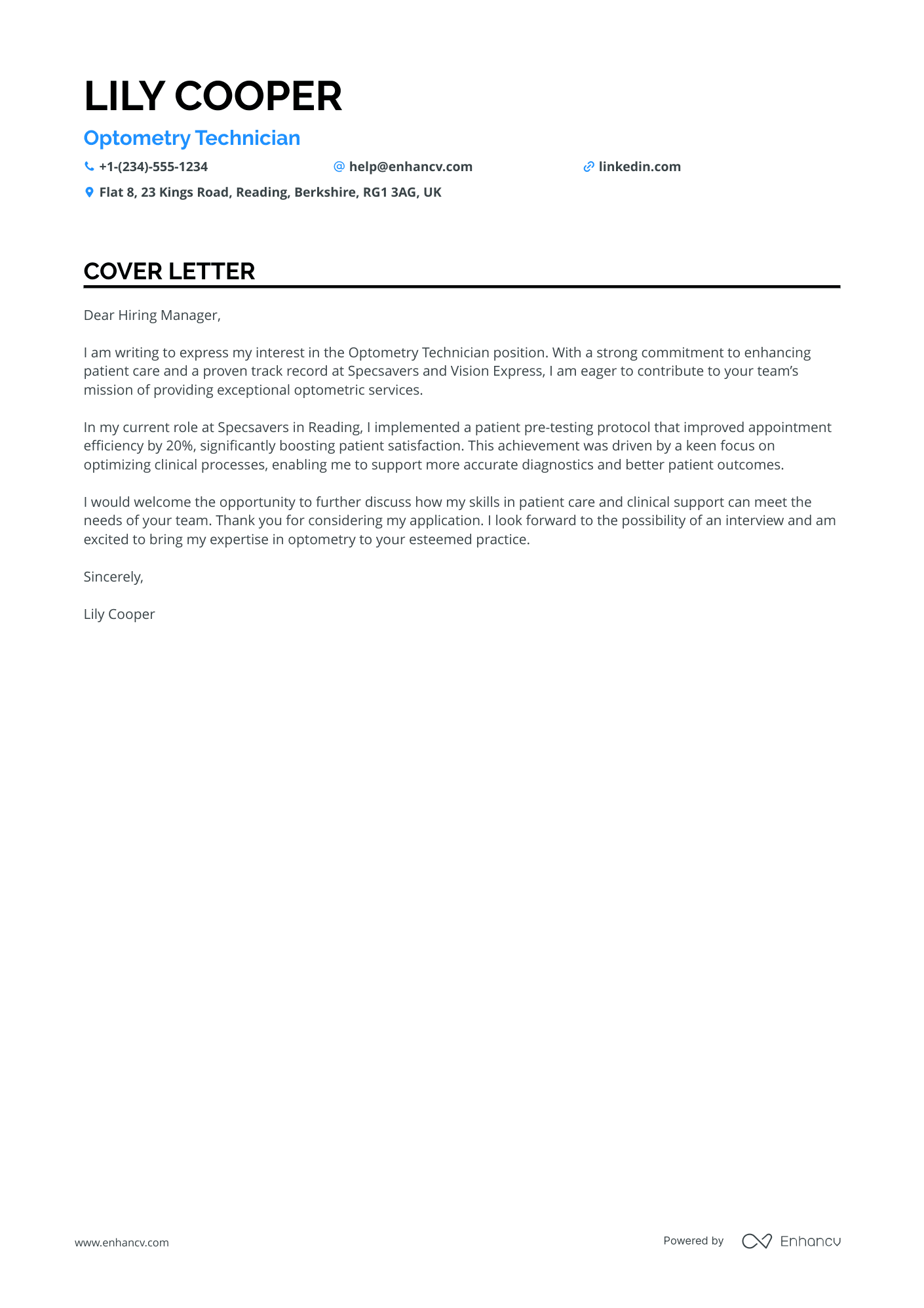 Optometry Office Administrator