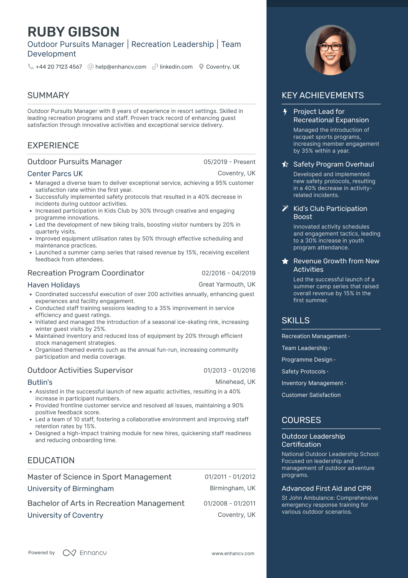 Sports Equipment Manager