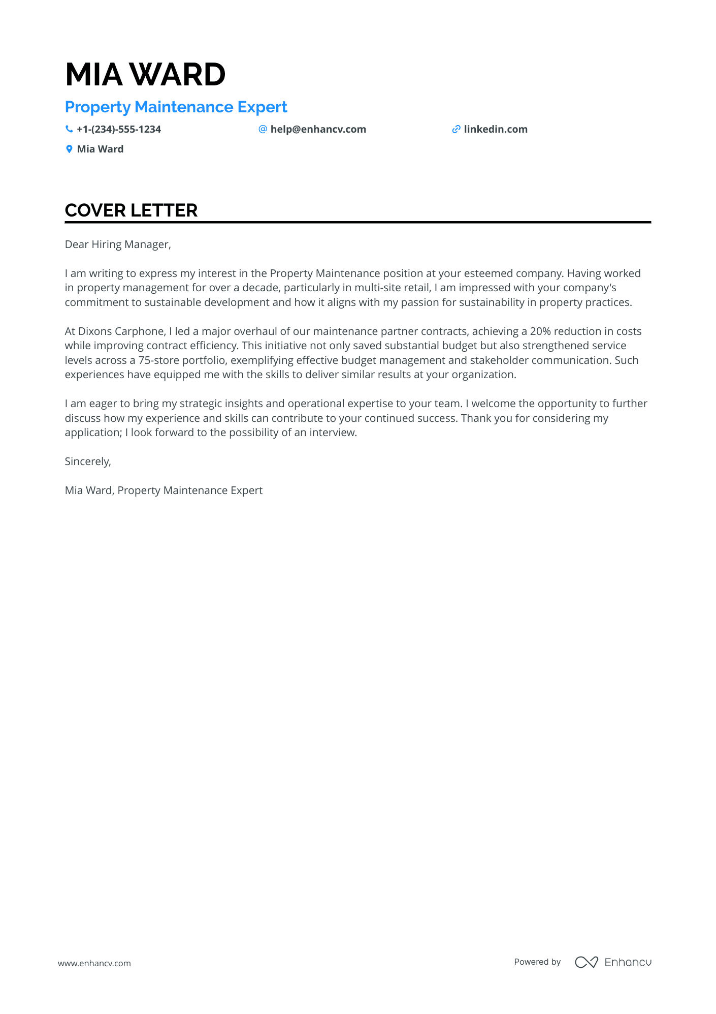 Property Maintenance Manager