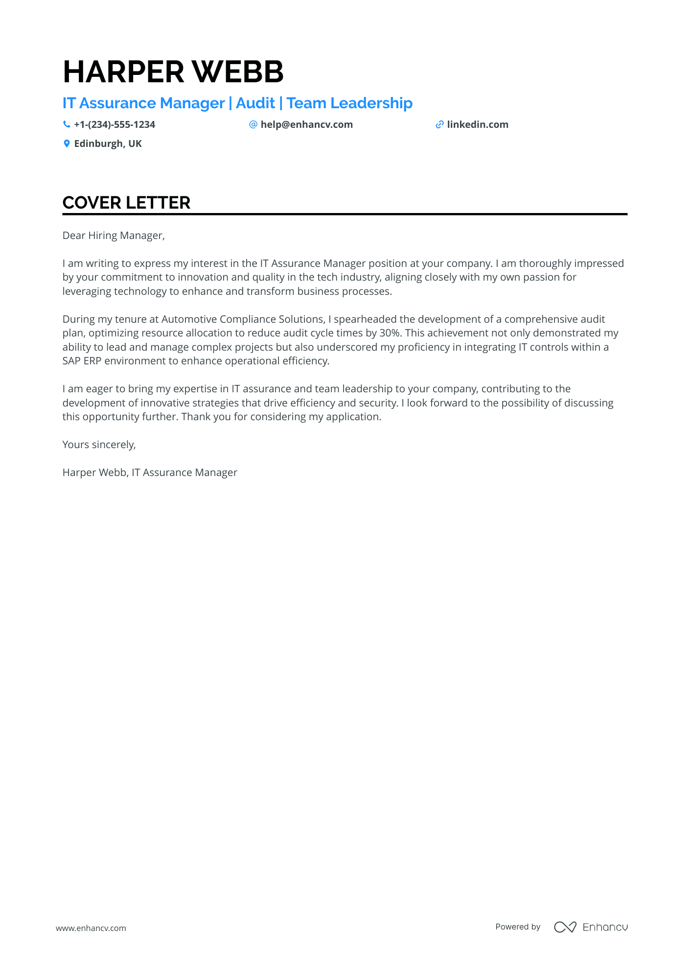 Audit Program Manager
