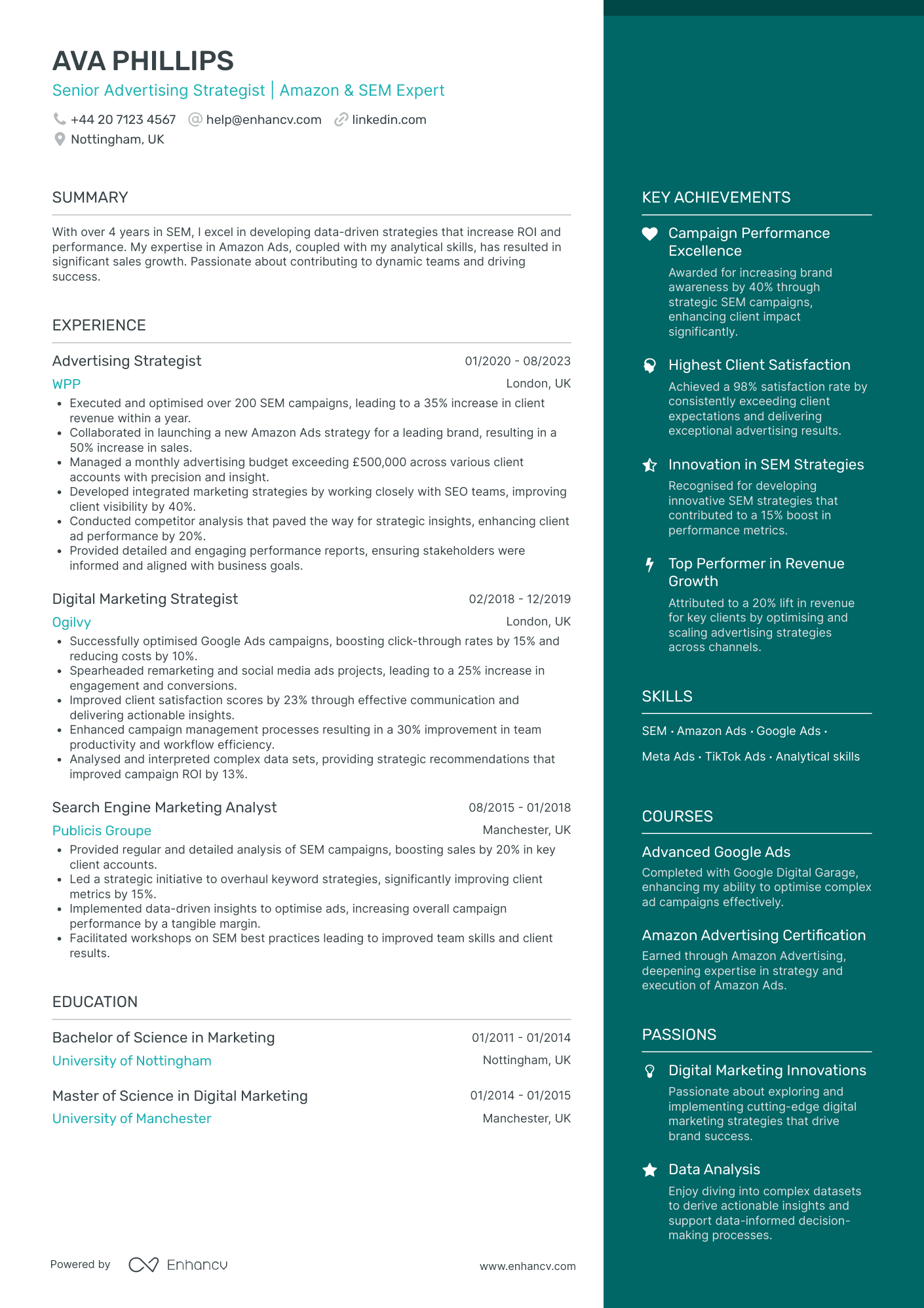 Senior Advertising Strategist