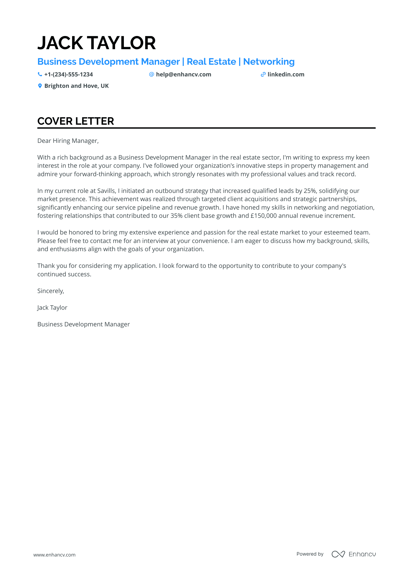 Business Development Executive in Real Estate