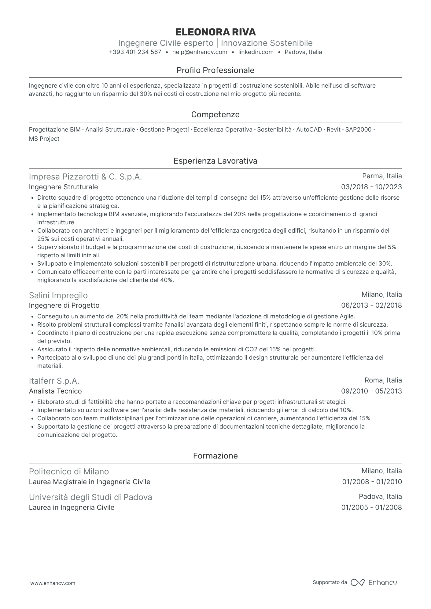 Curriculum di Saldatore a Filo