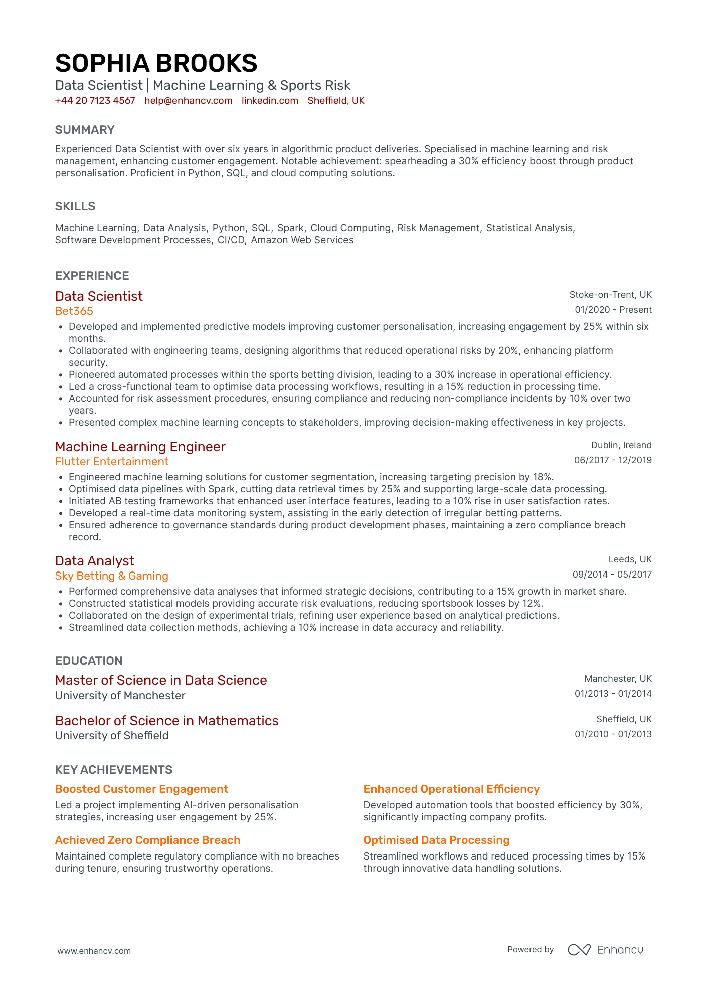 Sports Data Scientist