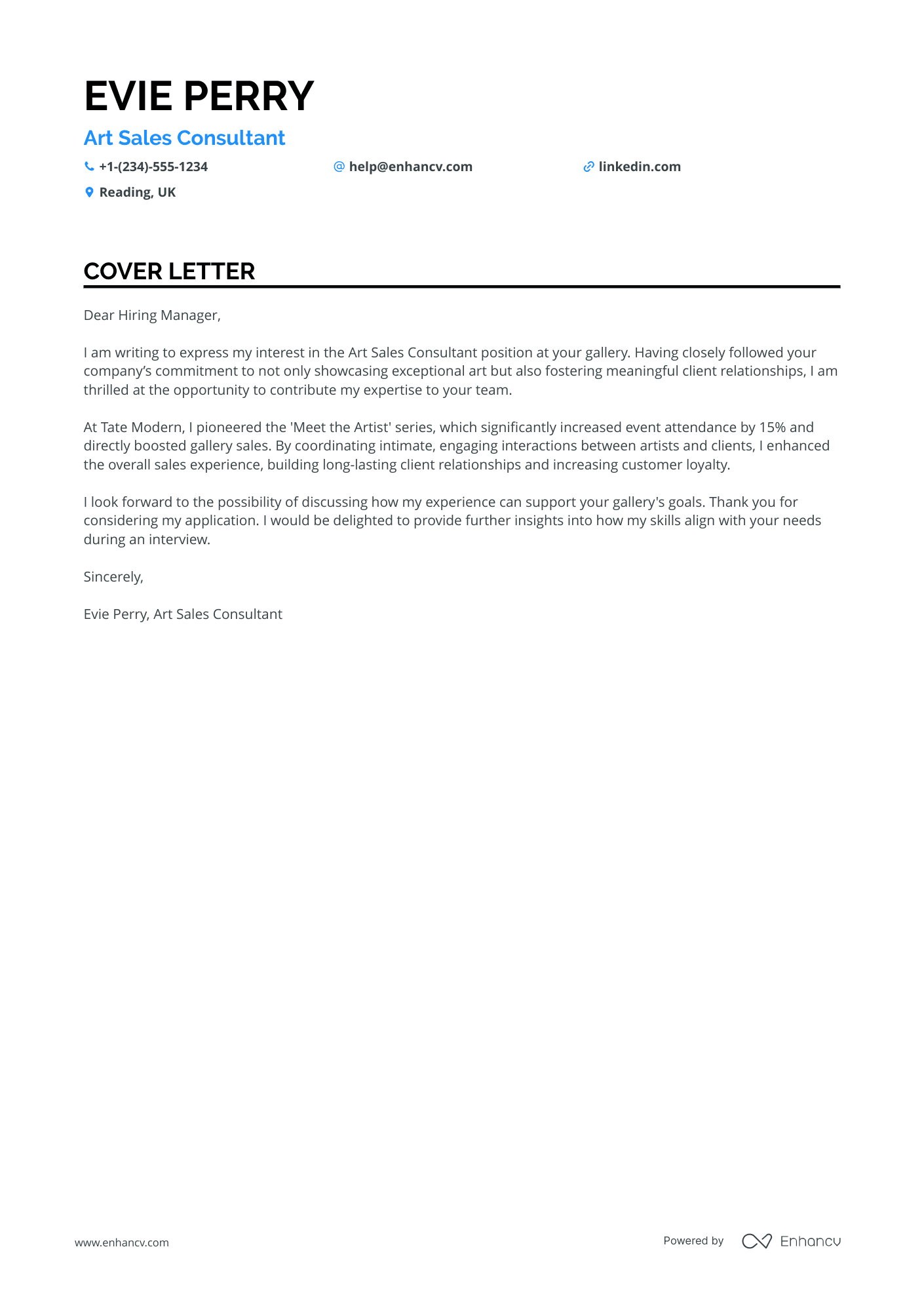 Sales Consultant in Financial Services