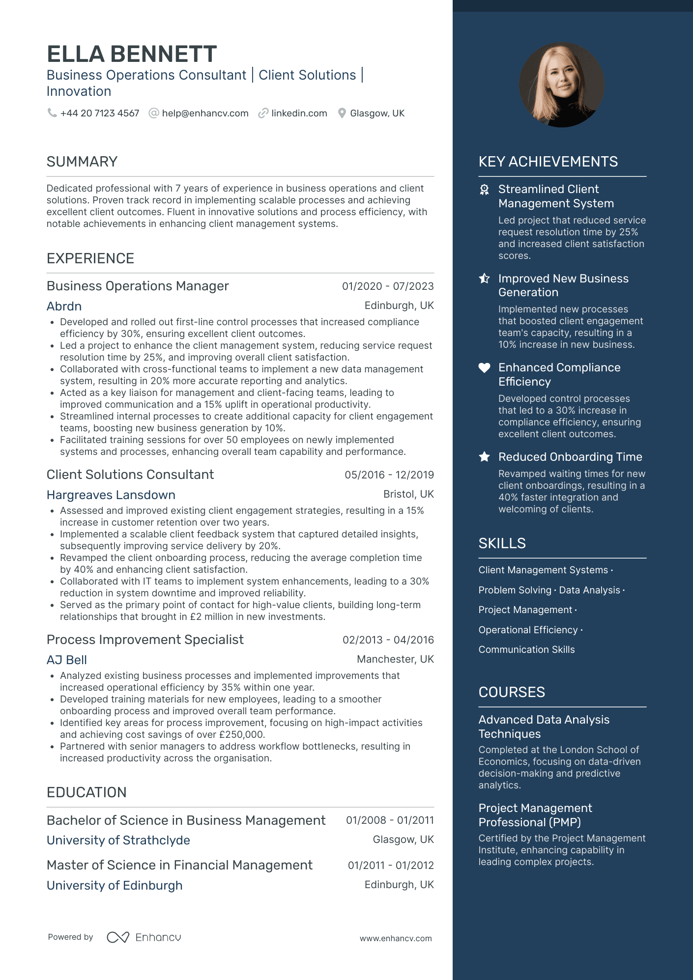 Business Operations Consultant