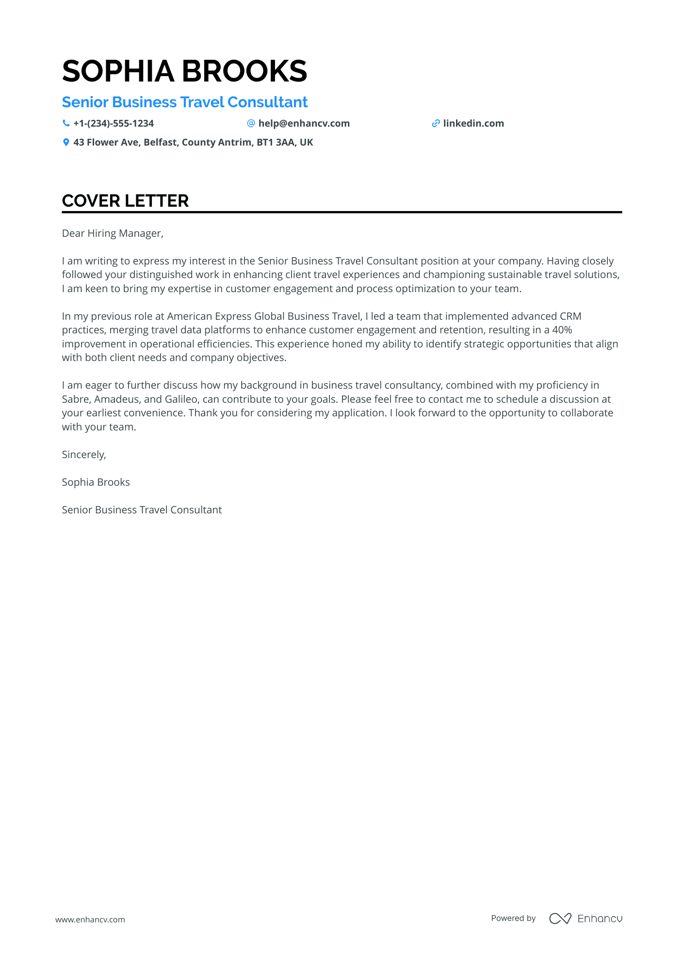 Travel Consultant for Leisure Services