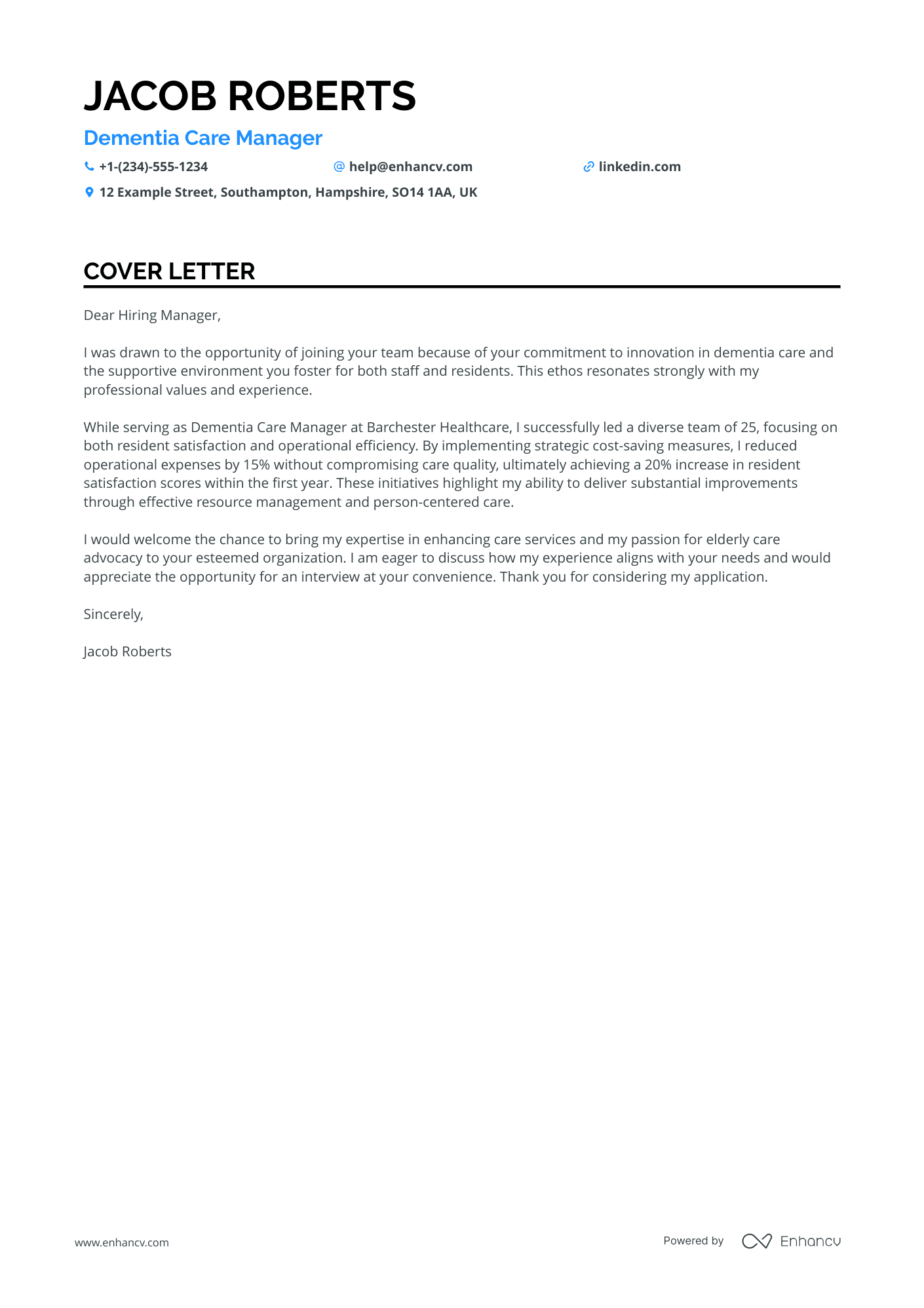 Dementia Care Manager