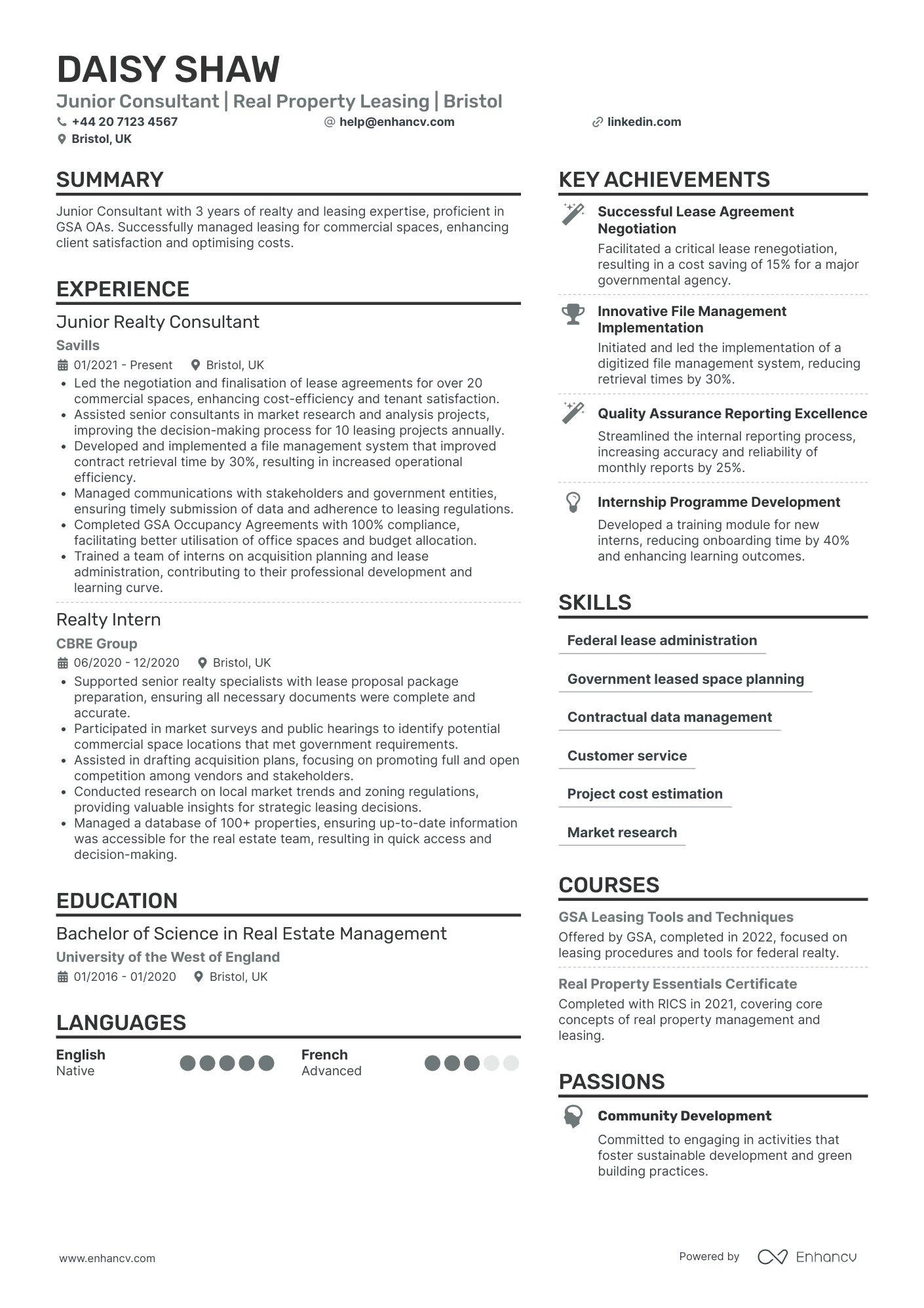 Junior Business Management Consultant