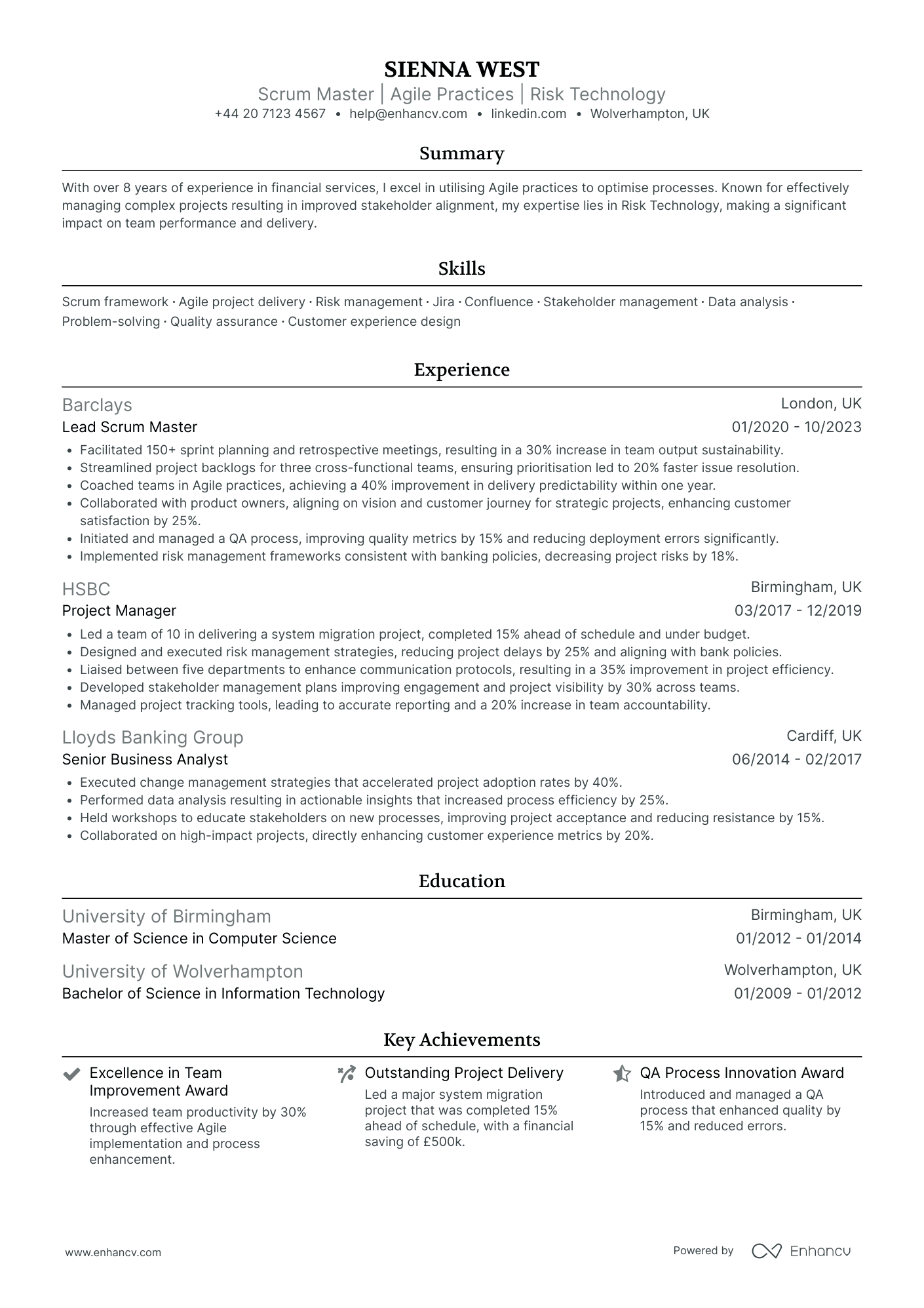 Scrum Master Consultant