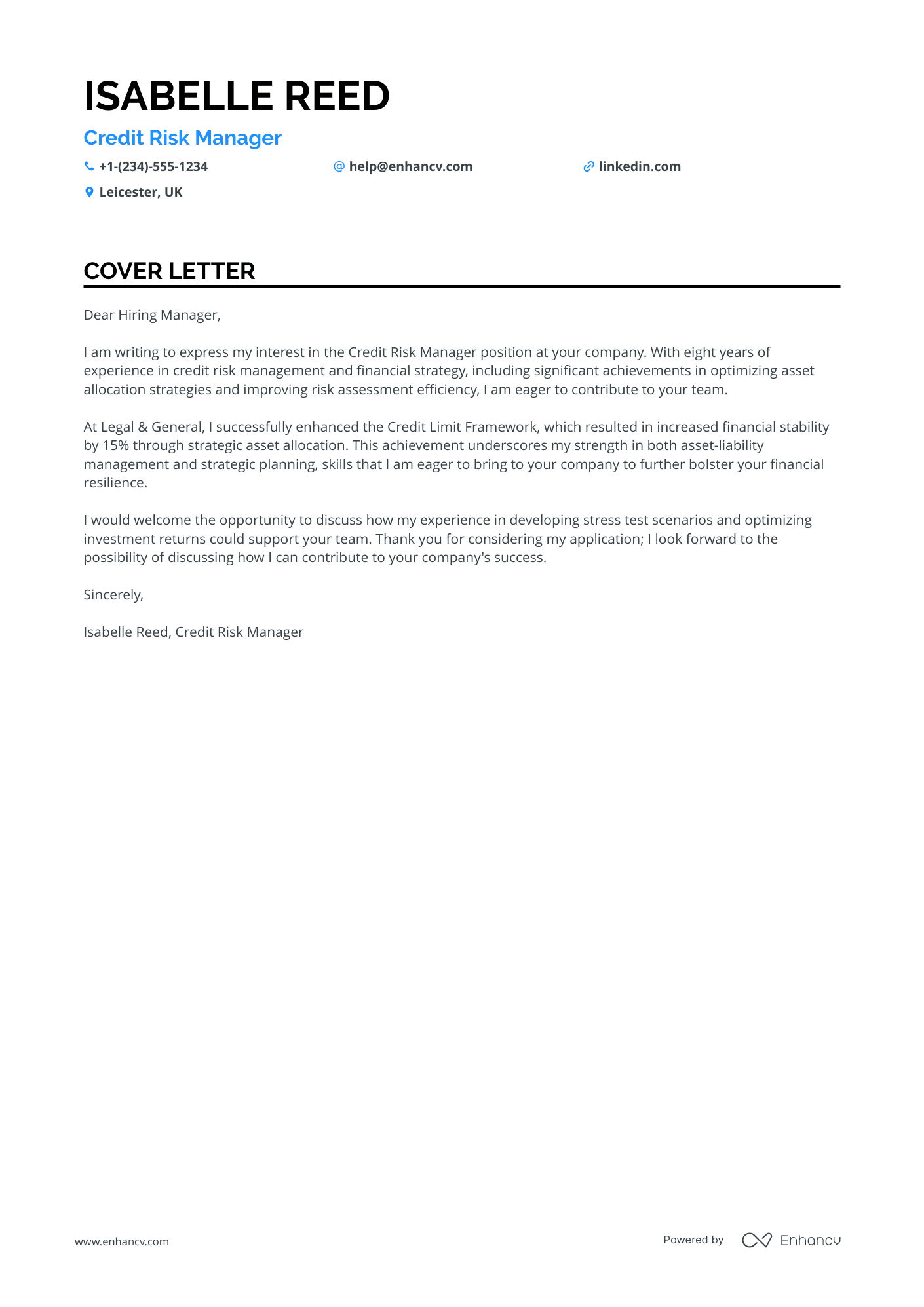 Credit Risk Manager