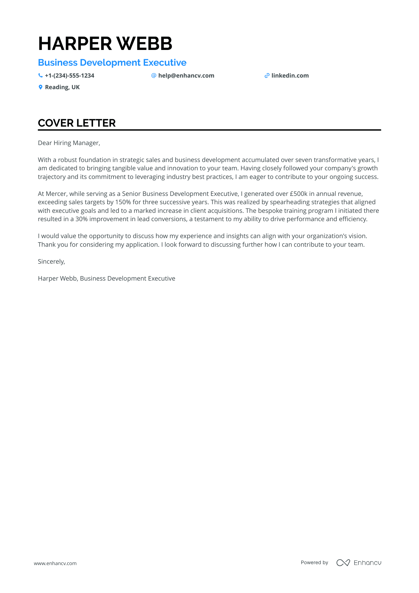 Business Development Executive in Telecommunications