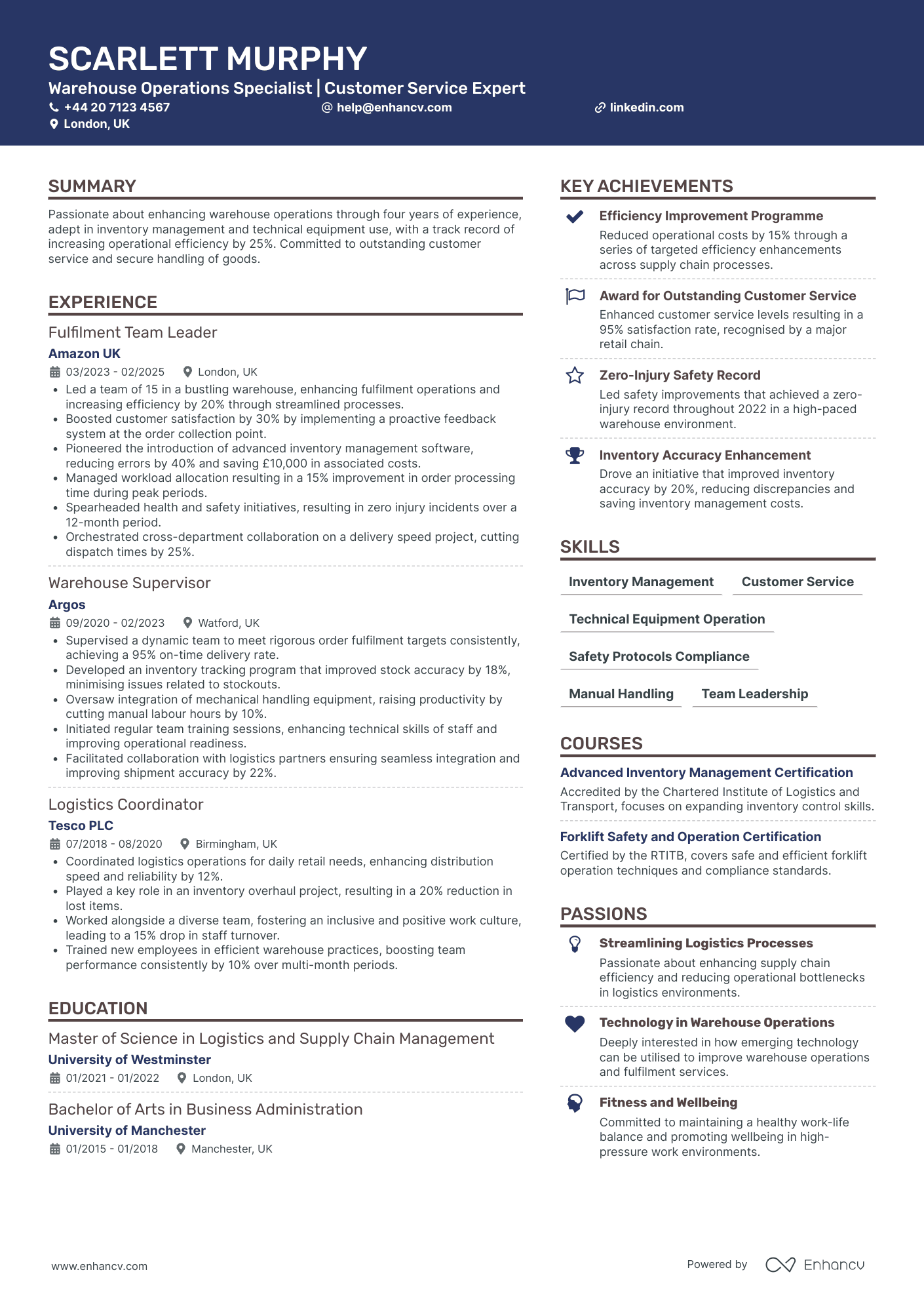 Warehouse Worker in Health Care