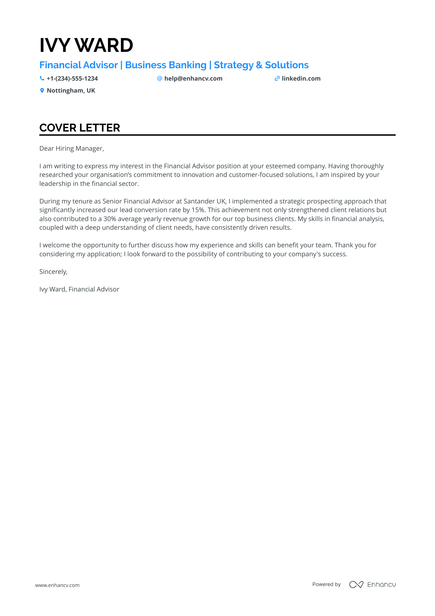 Commercial Relationship Manager