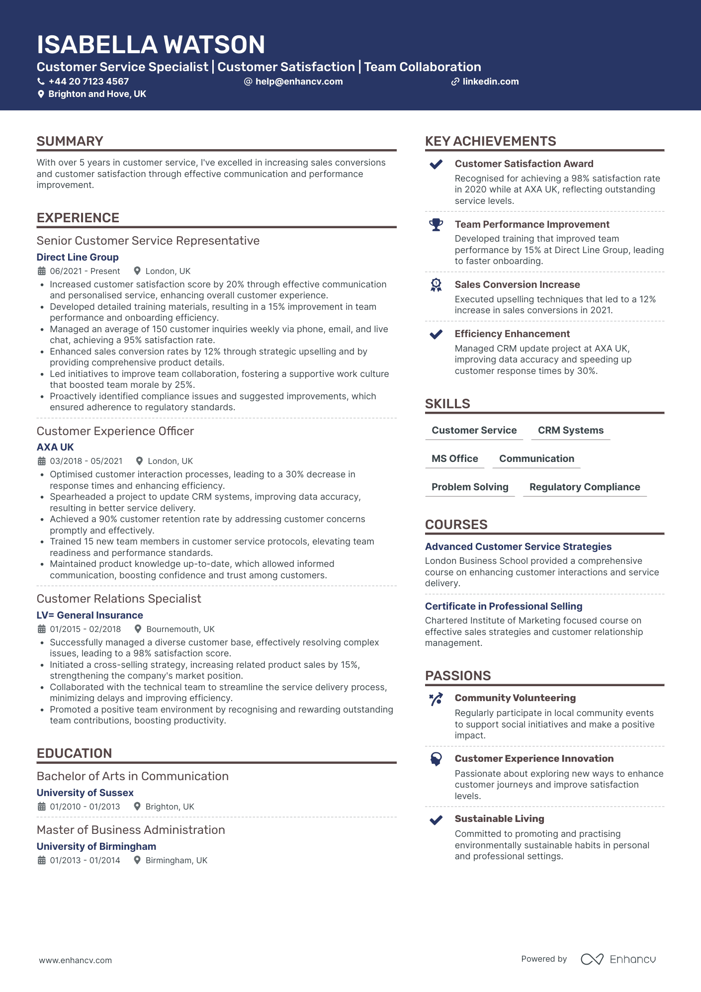 Hairdresser Sales Representative Resume Example