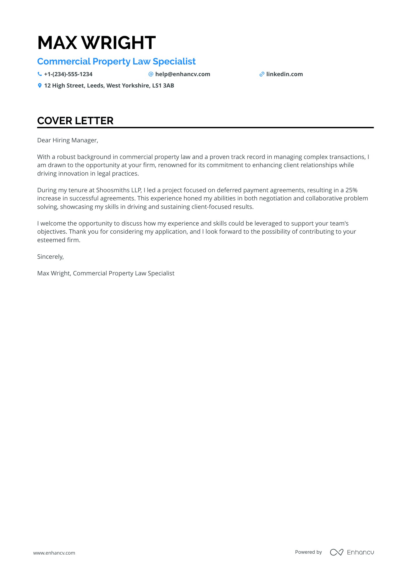 Legal Assistant Resume Example