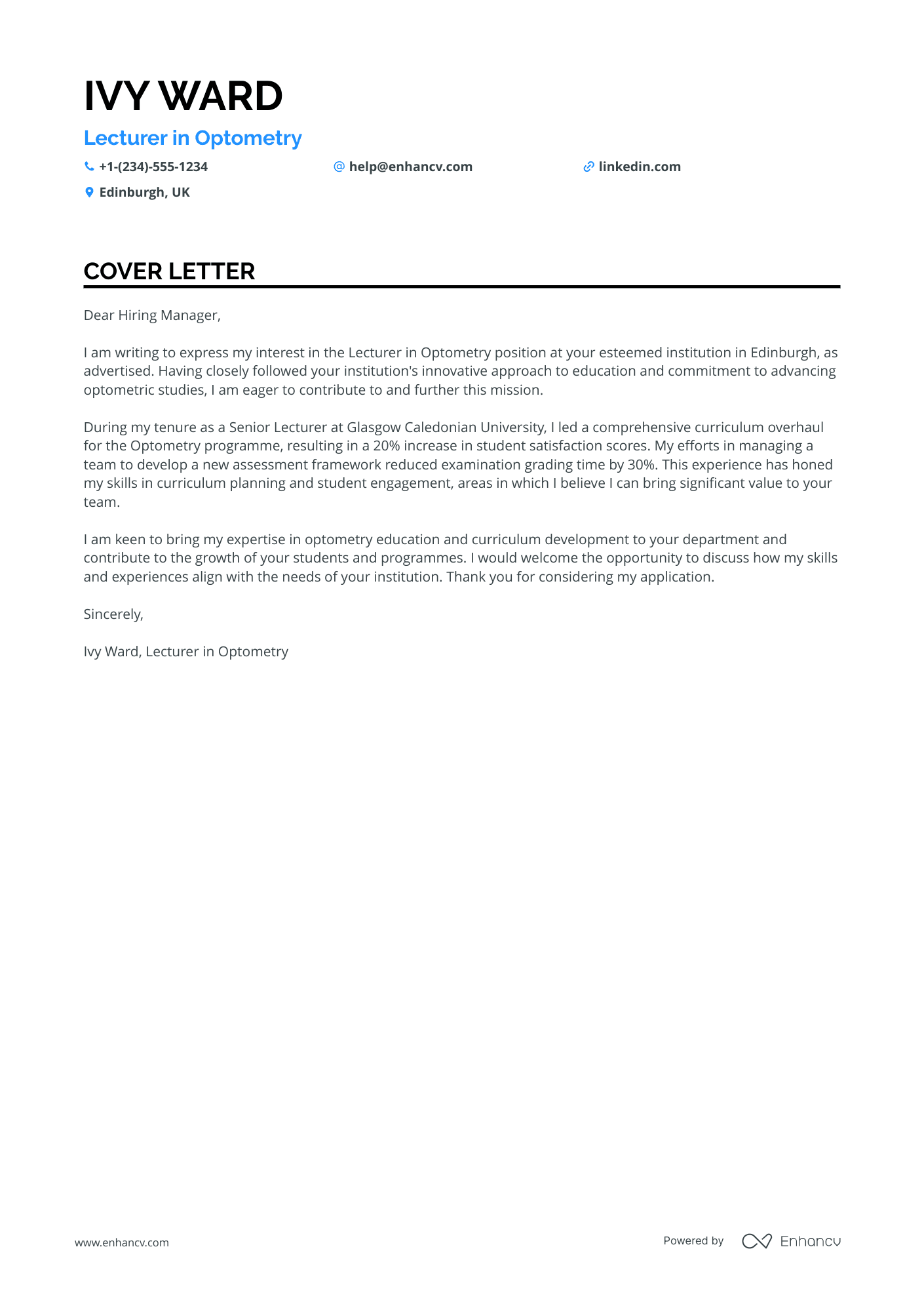 Dispensing Optometry Associate Resume Example