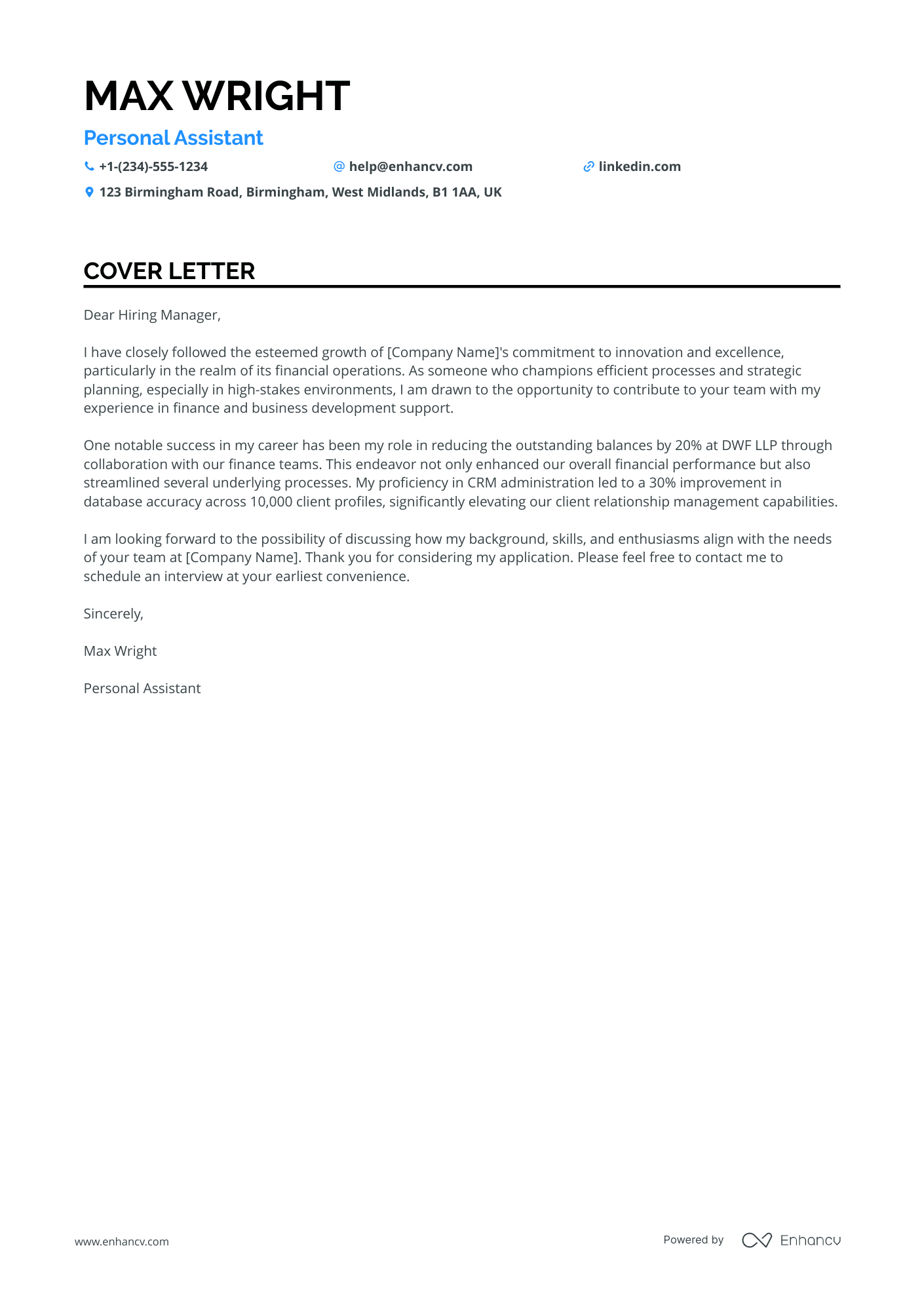 Legal Secretary Resume Example