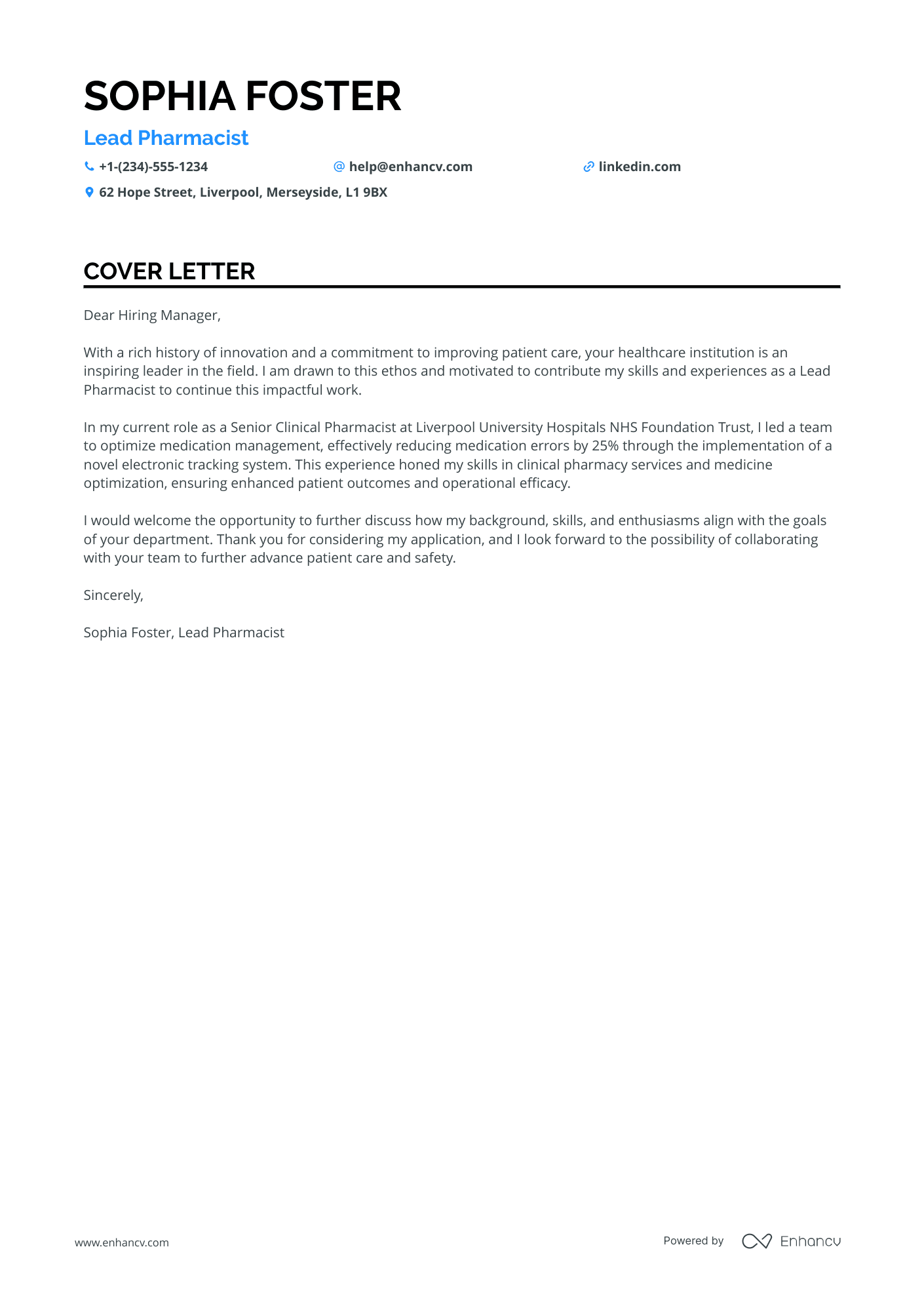 Veterinary Pharmacist Resume Example