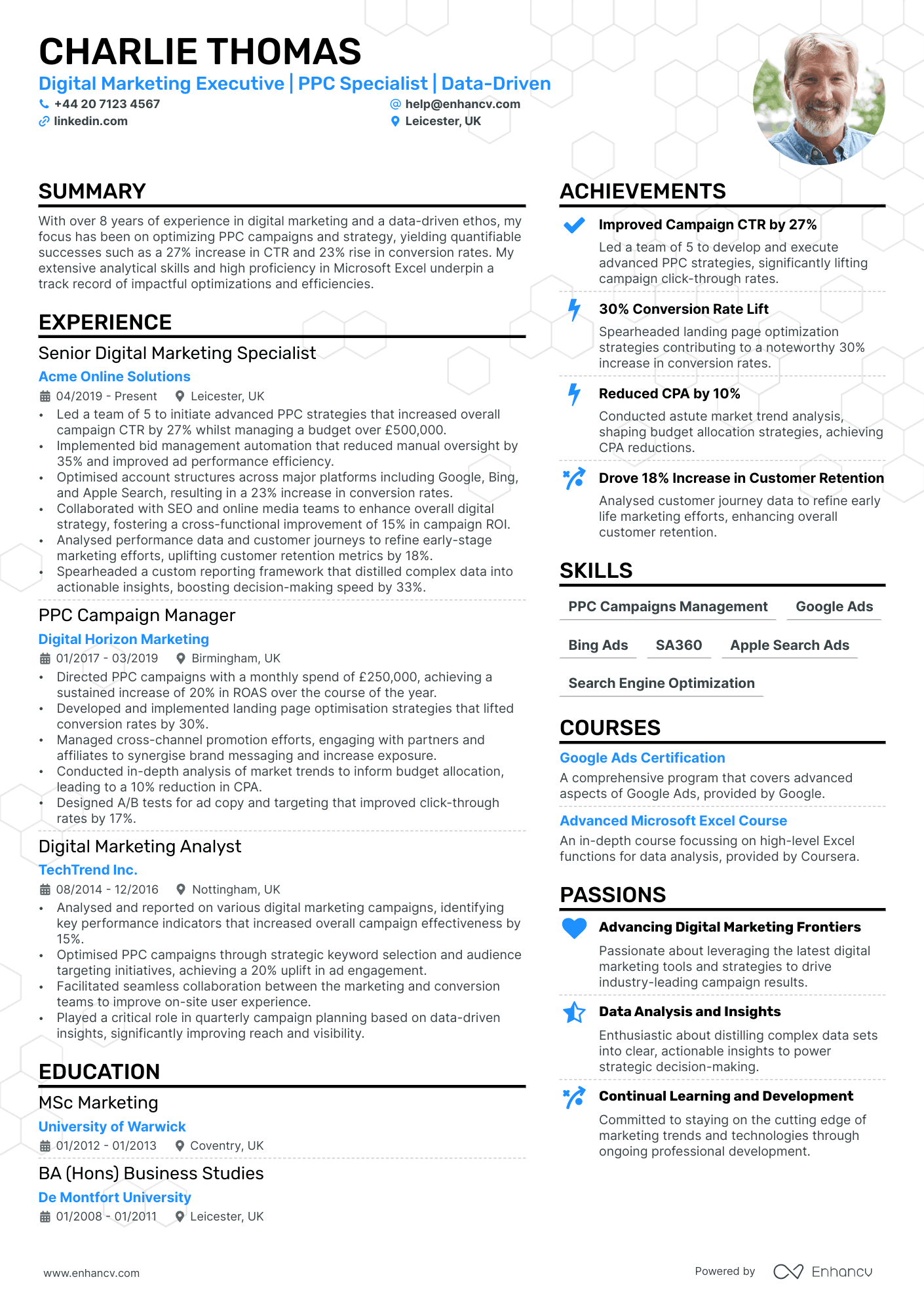 Digital Marketing Executive CV