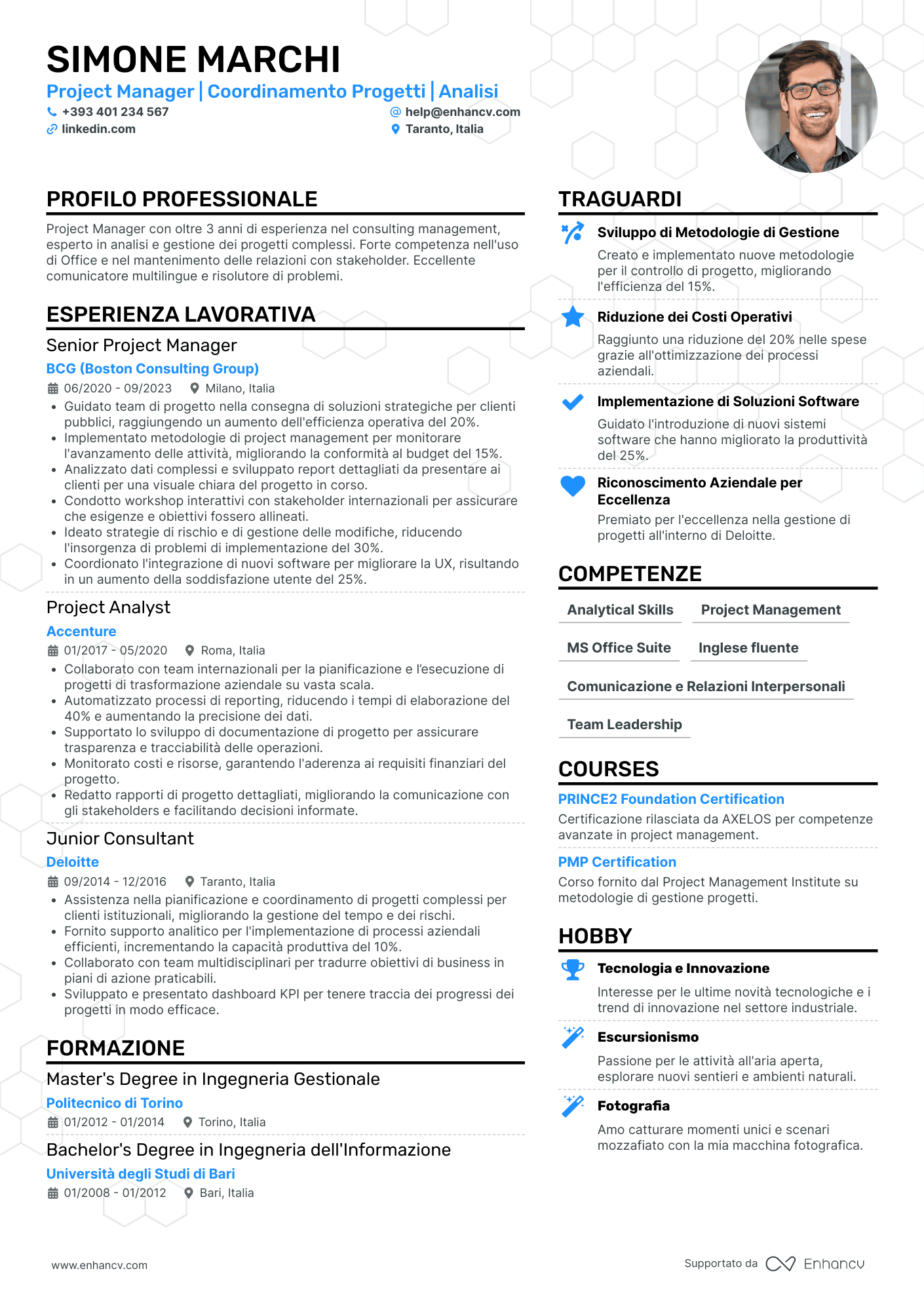 Project Manager CV